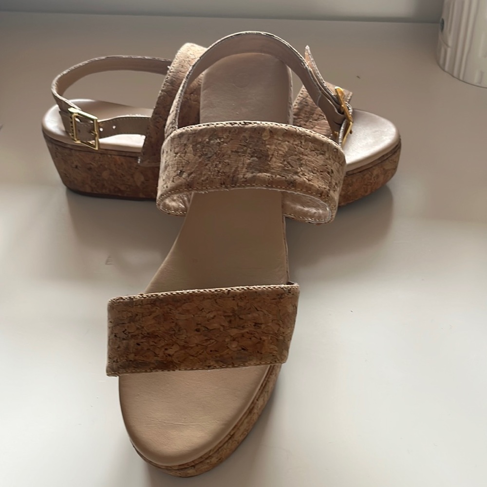 Women's Cork Platform Sandals